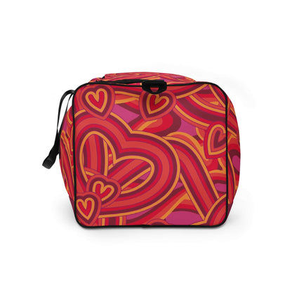 VIBES Reisetasche | HEARTS - handgefertigt nur €109.- | Time Of Vibes