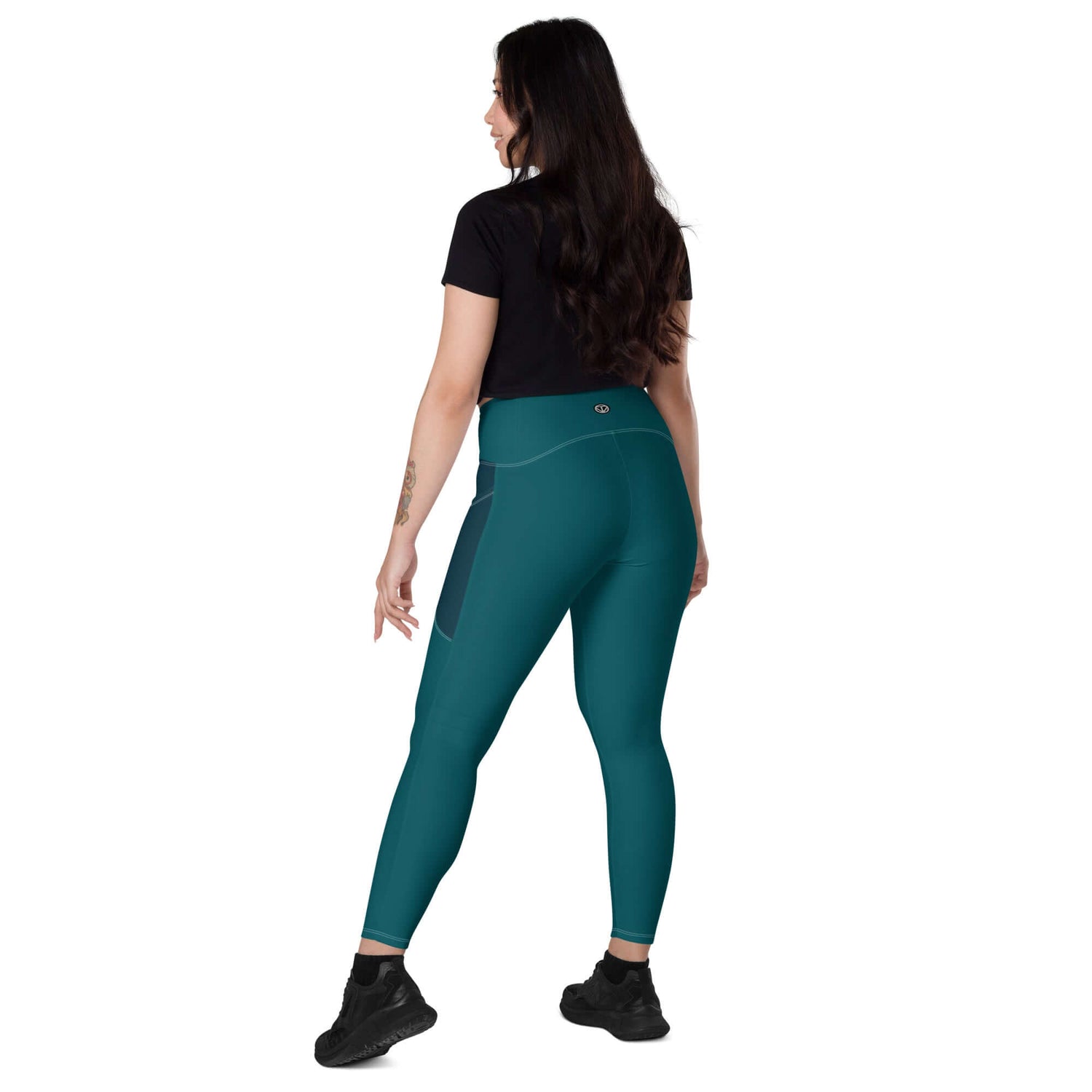 TIME OF VIBES TOV Leggings mit Taschen VIBES (Blau) - €59,00