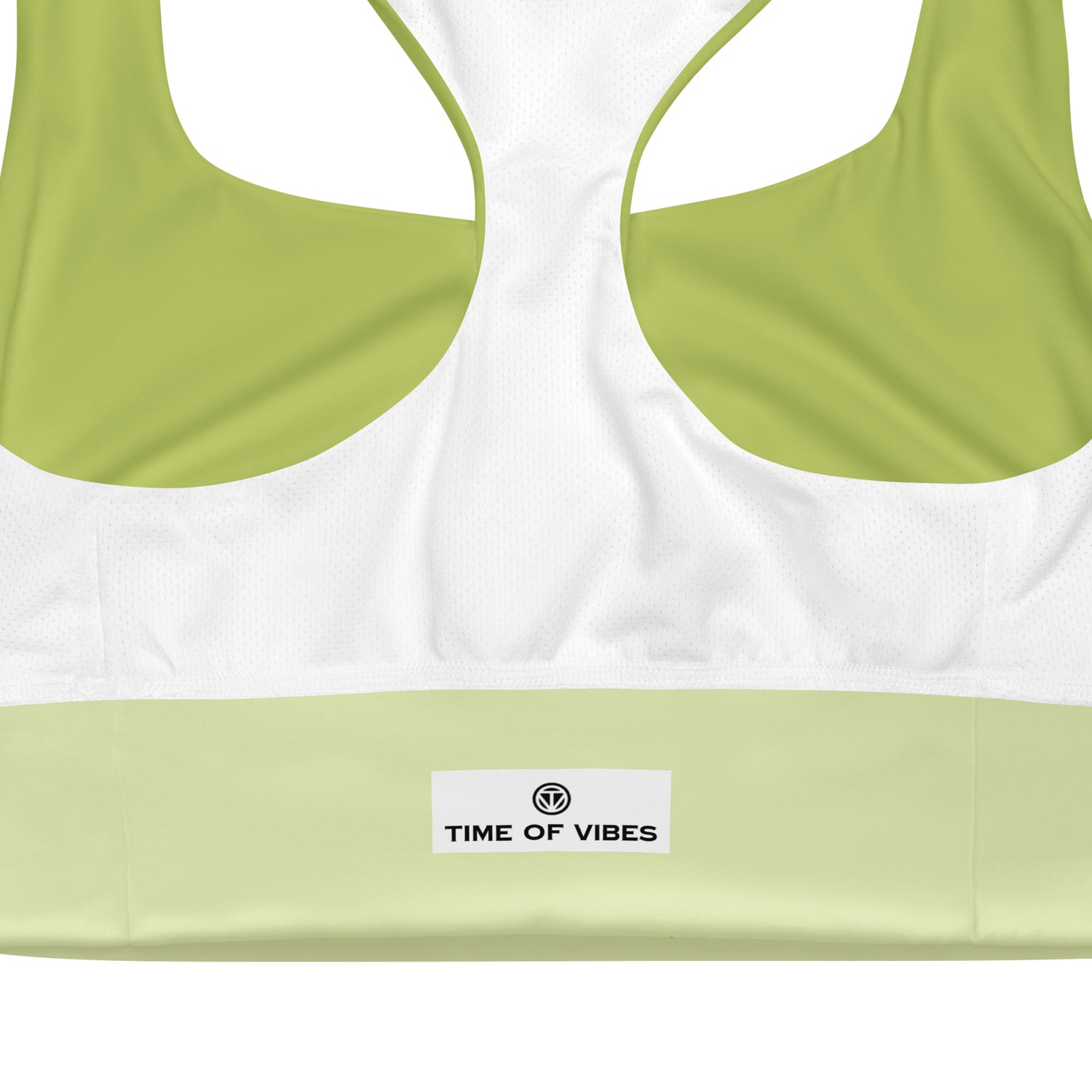 VIBES Long Sports Bra (Green)