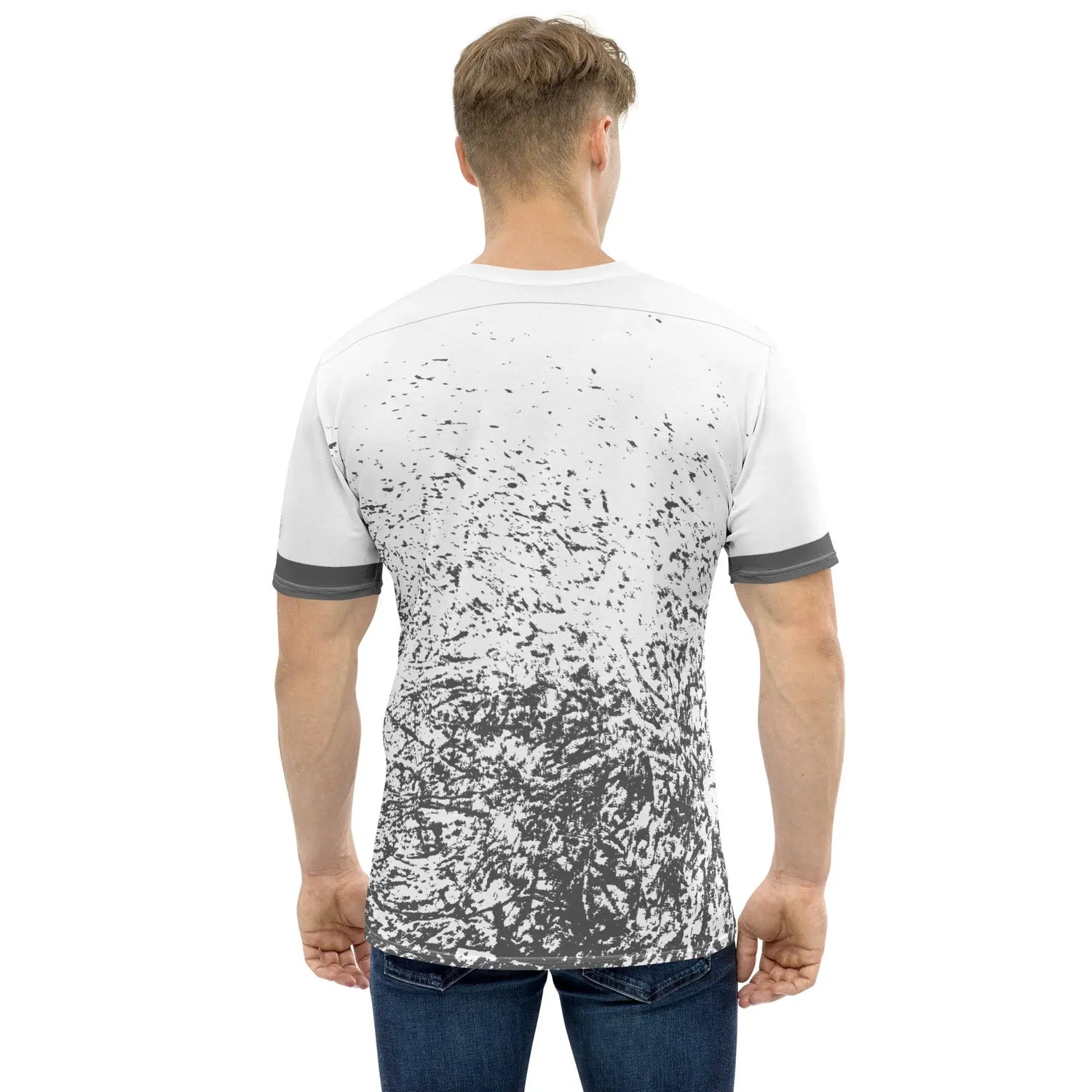 VIBES Premium T-Shirt Men | GRUNGE (White/Grey)