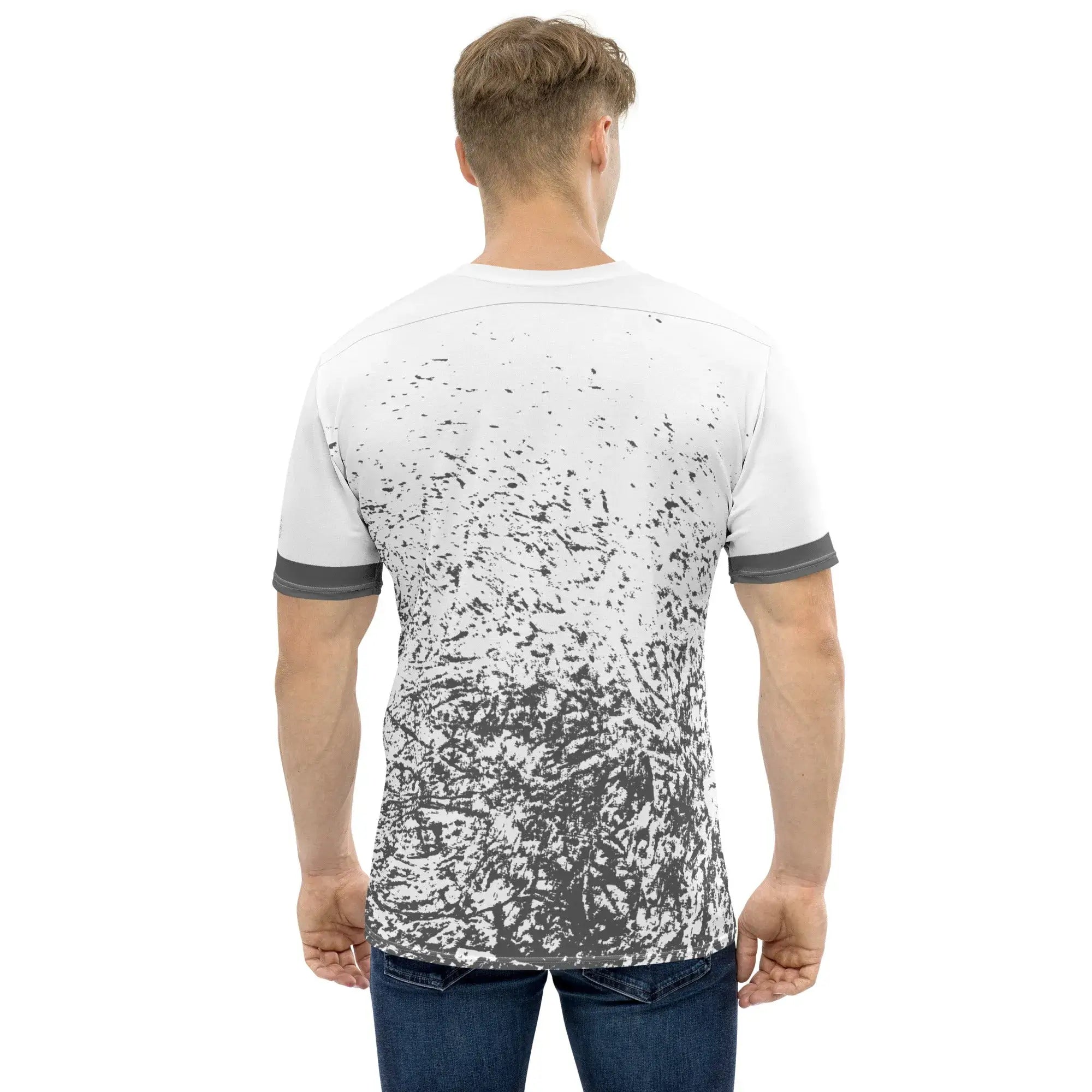 VIBES Premium T-Shirt Men | GRUNGE (White/Grey)