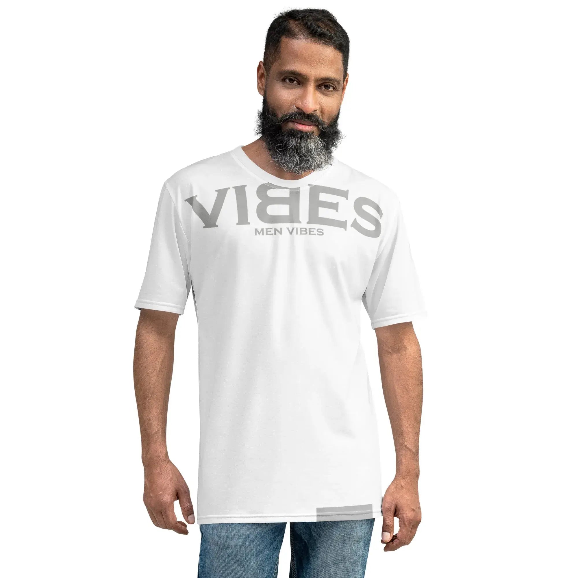 VIBES Premium T-Shirt Herren (Weiß)