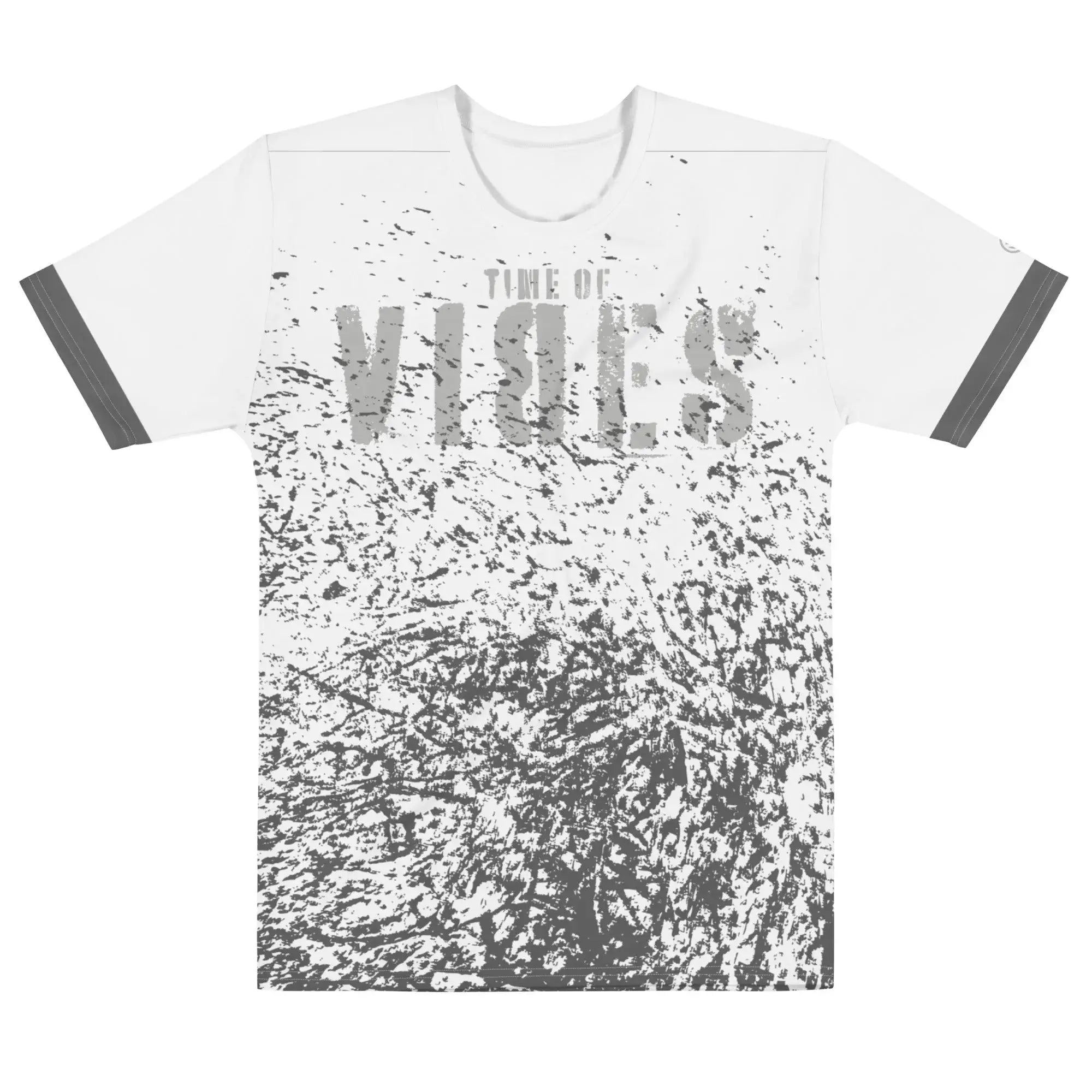 VIBES Premium T-Shirt Men | GRUNGE (White/Grey)