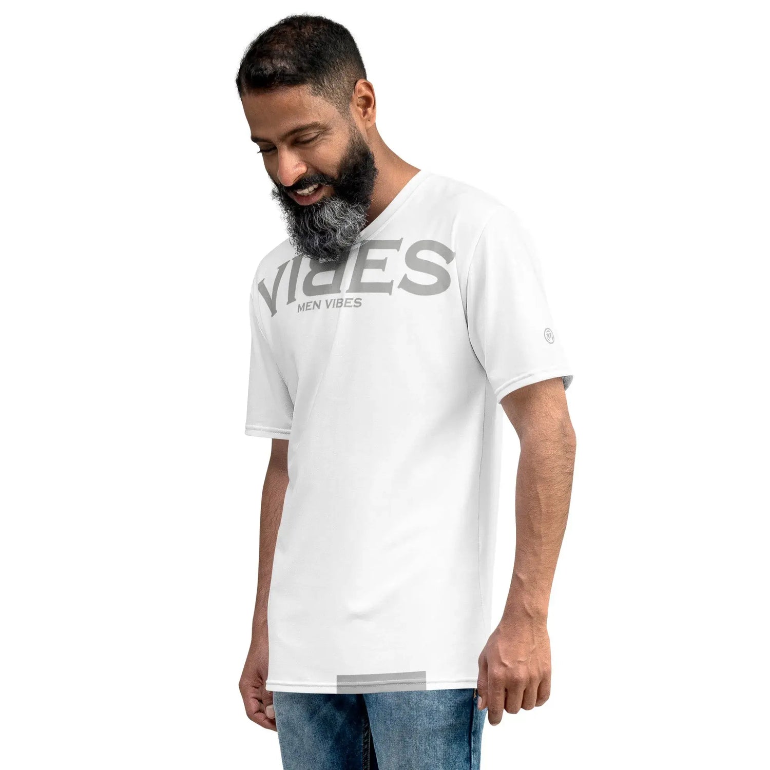 VIBES Premium T-Shirt Herren (Weiß)