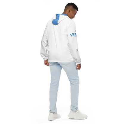 VIBES wind jacket men | 23 (White/Blue)