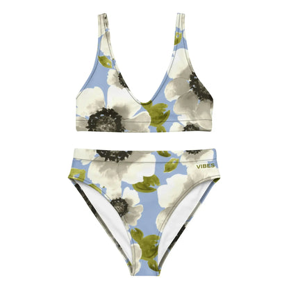 VIBES Hochtaillierter Bikini SOMMERBLUME €51.00 | Time Of Vibes