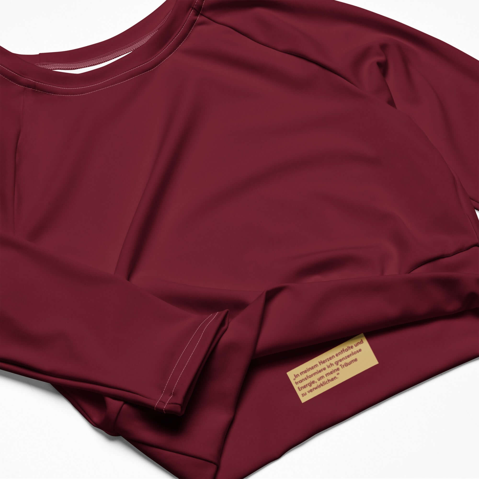 Langarm Crop-Top MAOB - FEUER | Yoga &amp; Sport | €69,00