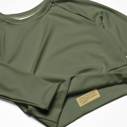 Langarm Crop-Top MAOB - ERDE | Yoga &amp; Sport | €69,00