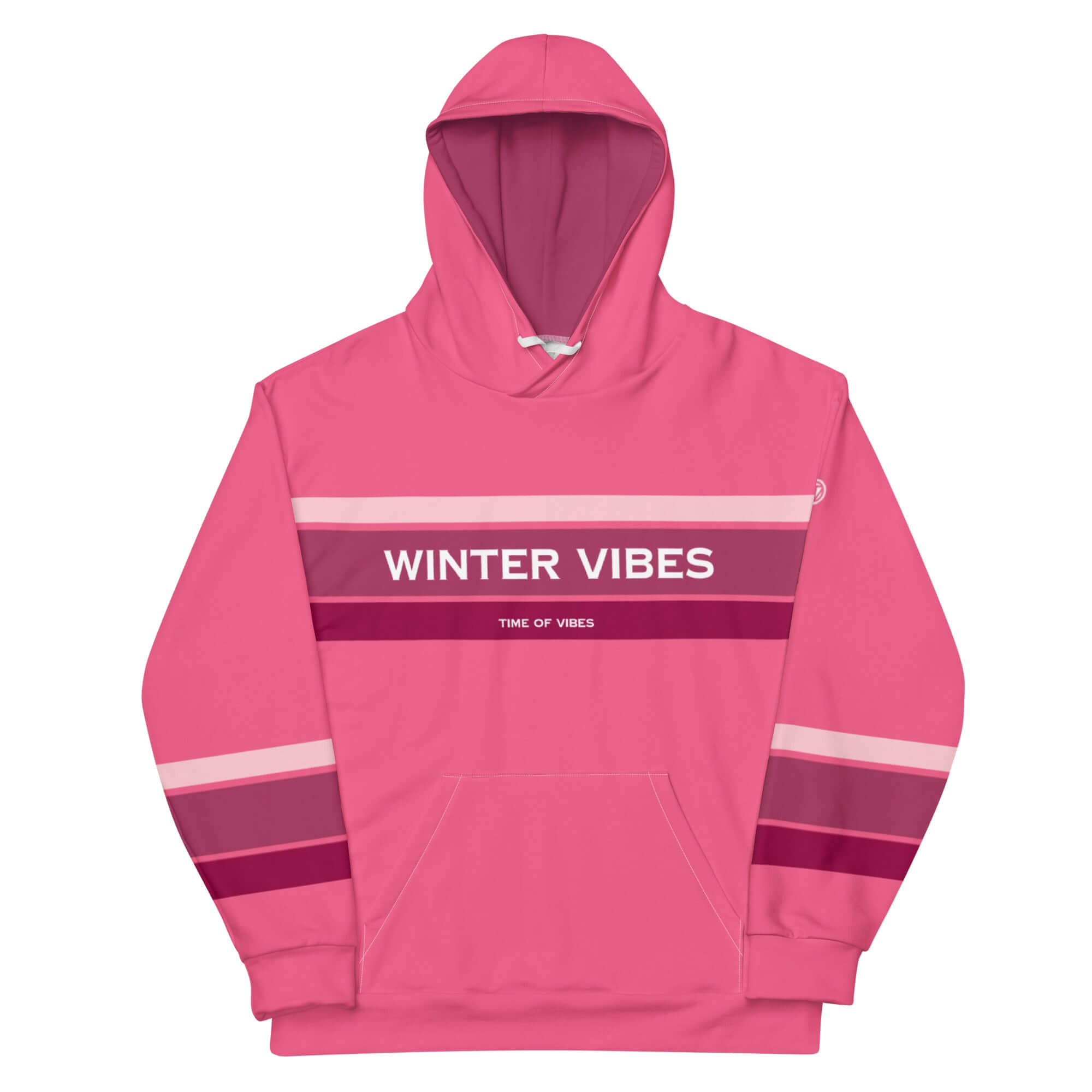 VIBES Premium Kapuzenpullover WINTER (Pink) nur €59.00 | Time Of Vibes