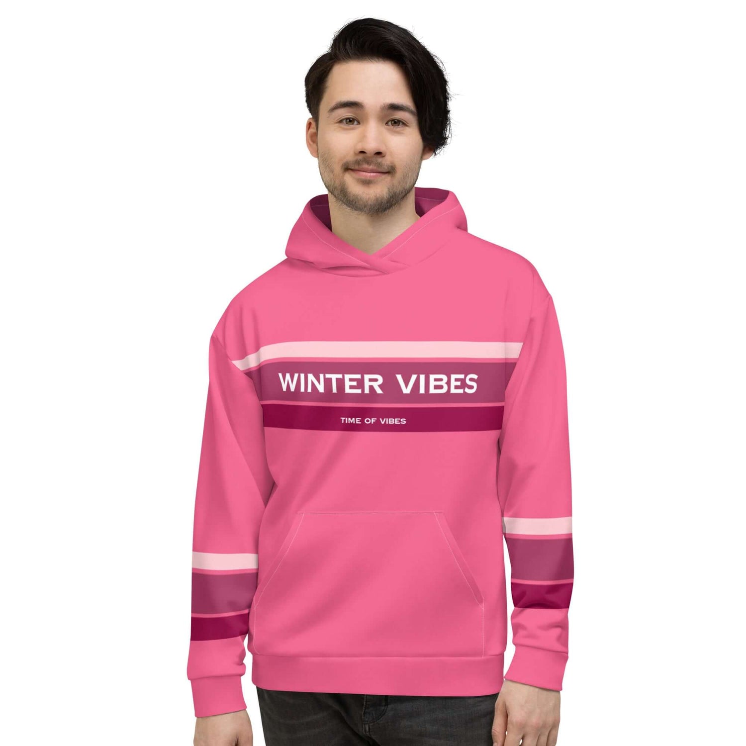 VIBES Premium Kapuzenpullover WINTER (Pink) nur €59.00 | Time Of Vibes