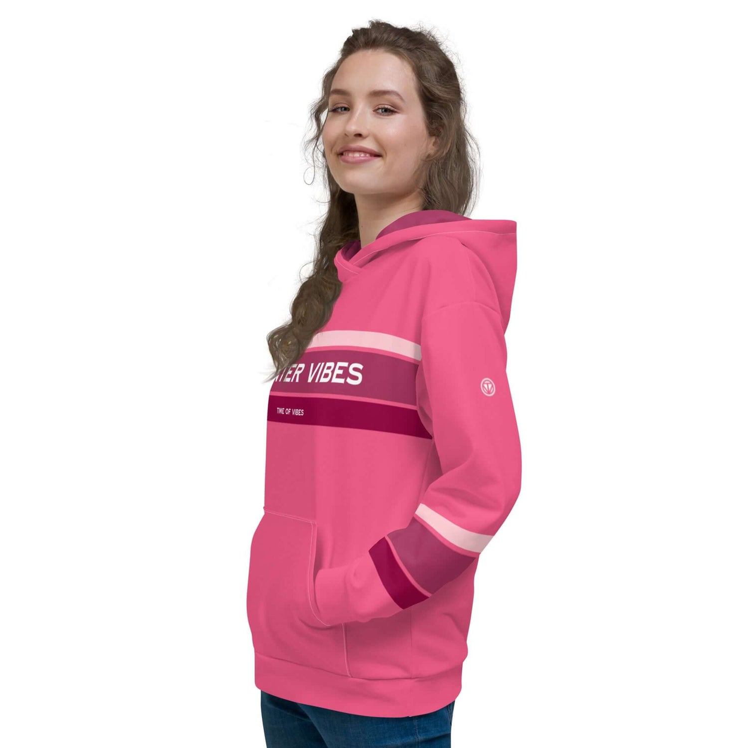 VIBES Premium Kapuzenpullover WINTER (Pink) nur €59.00 | Time Of Vibes