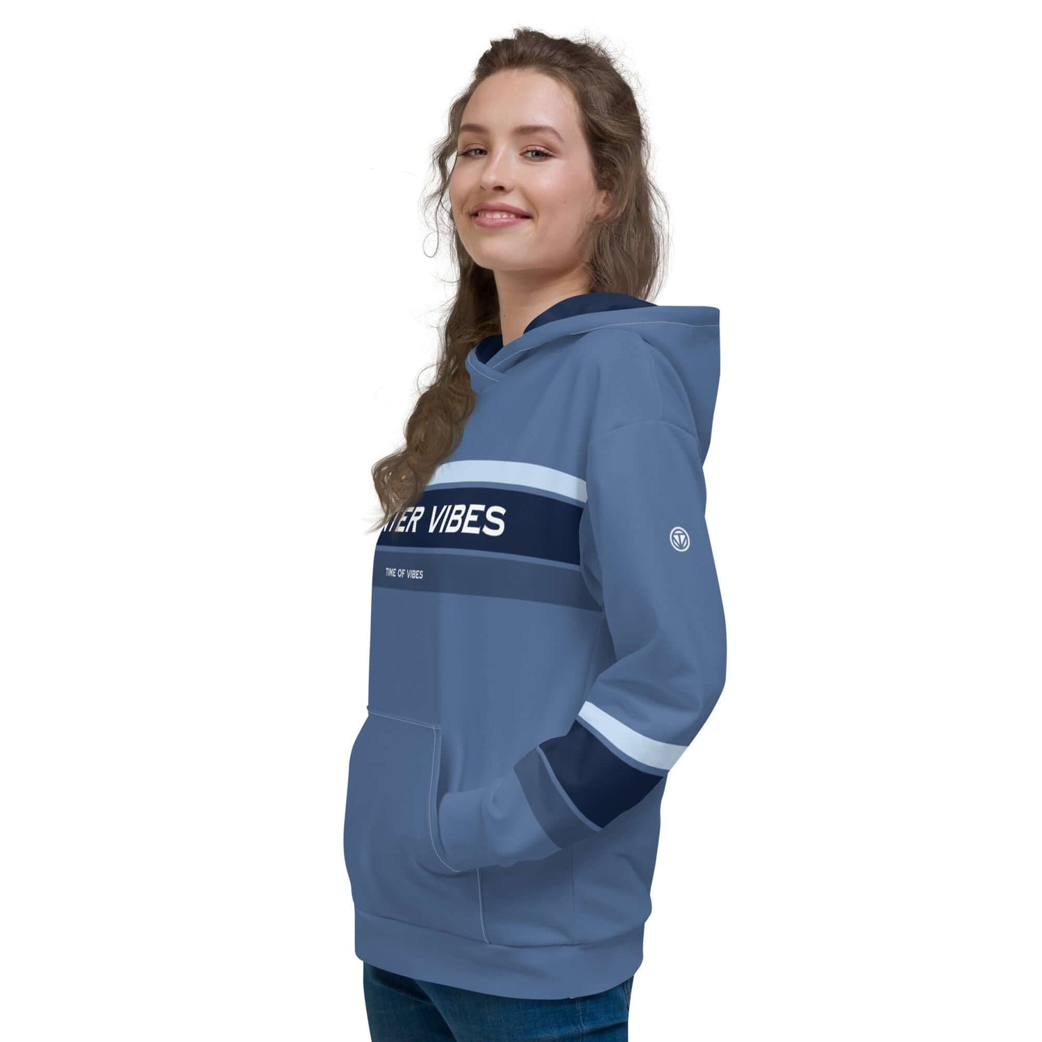 VIBES Premium Kapuzenpullover WINTER (Blau) nur €79.00 | Time Of Vibes