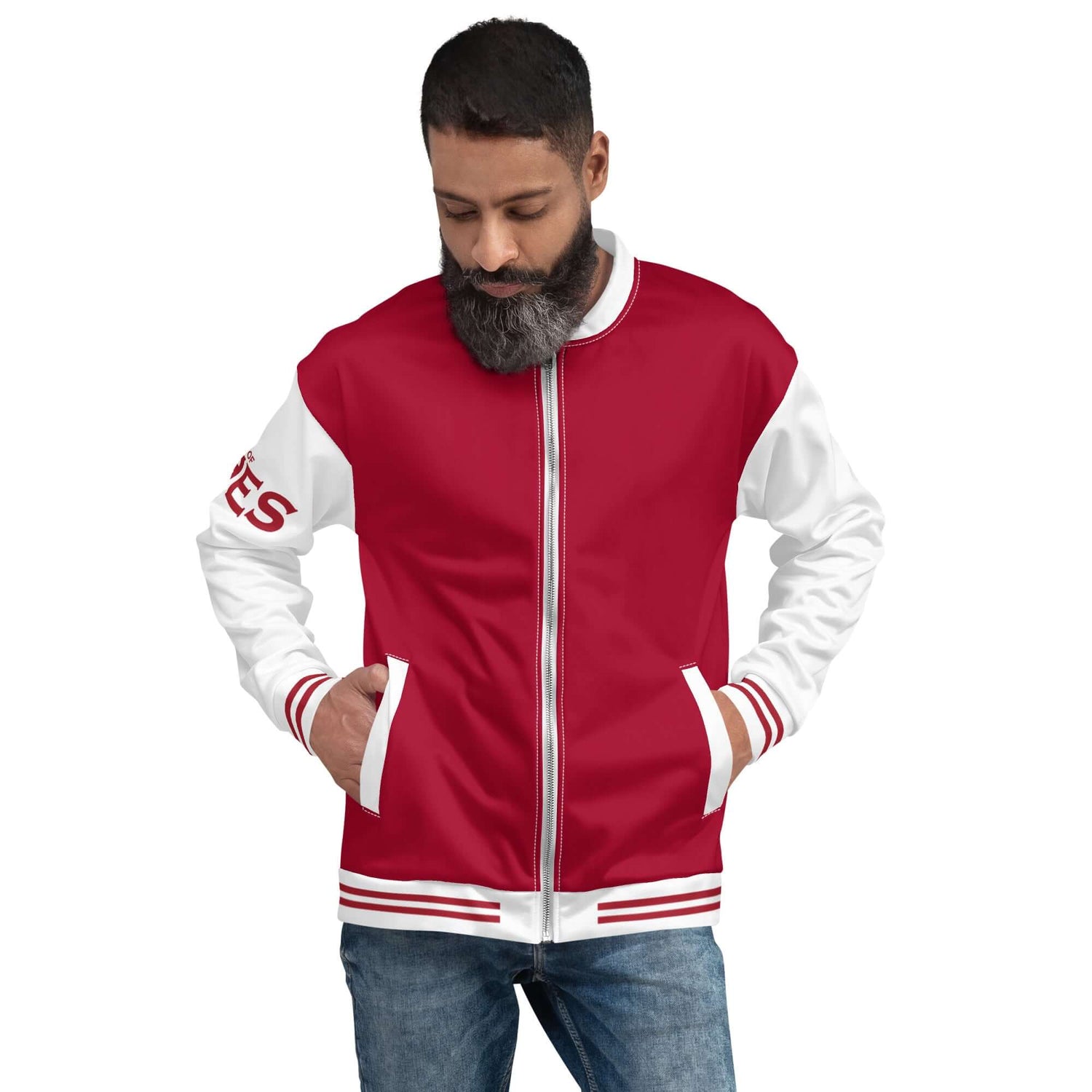 VIBES Blouson COLLEGE (Rot) €89.50 | Time Of Vibes