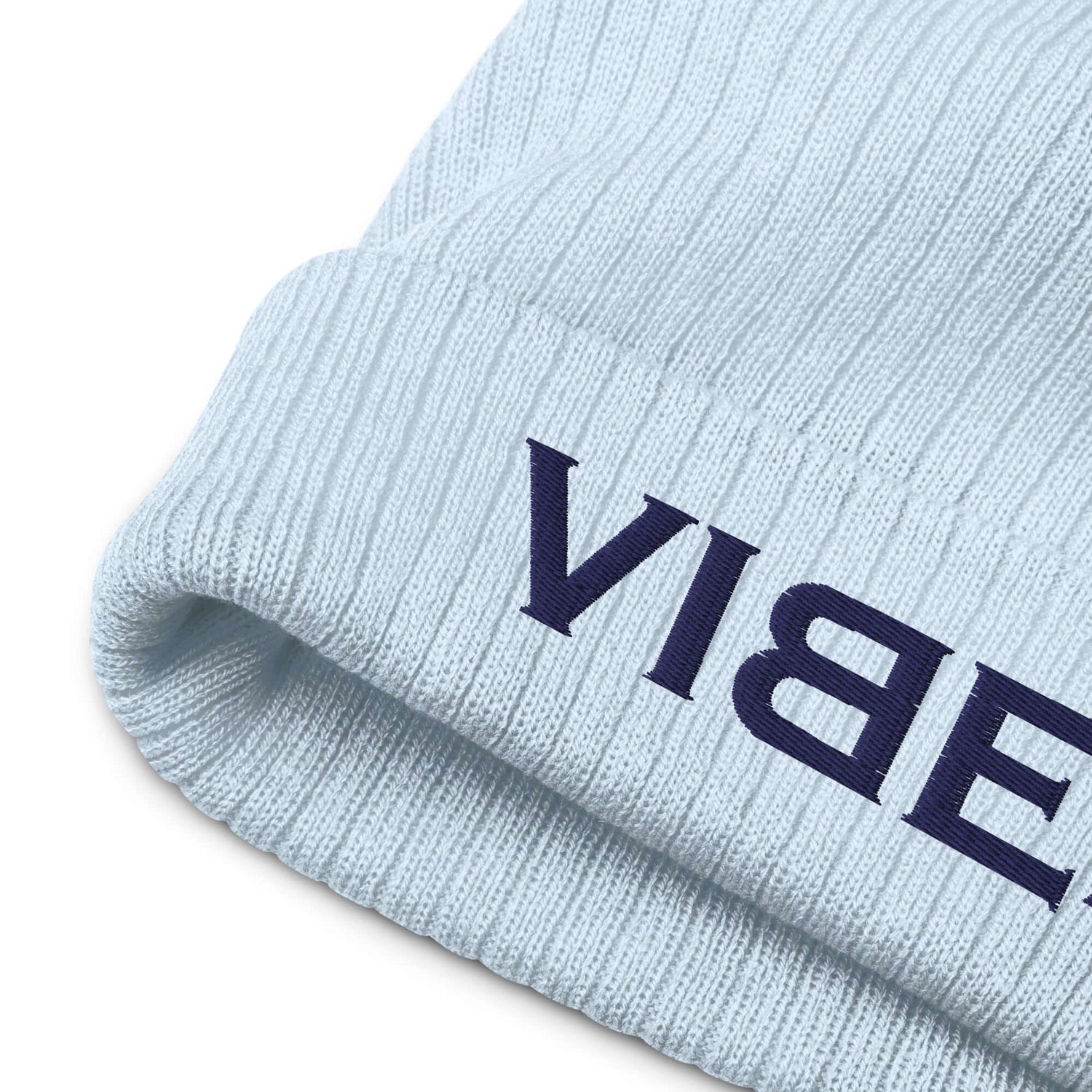 VIBES Strickmütze (Blau/Blau)