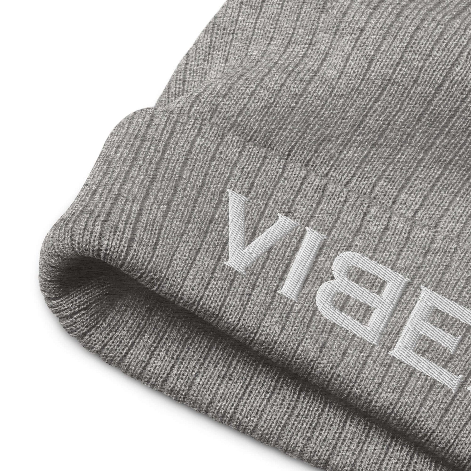 VIBES Knitted Hat (Grey/Grey)