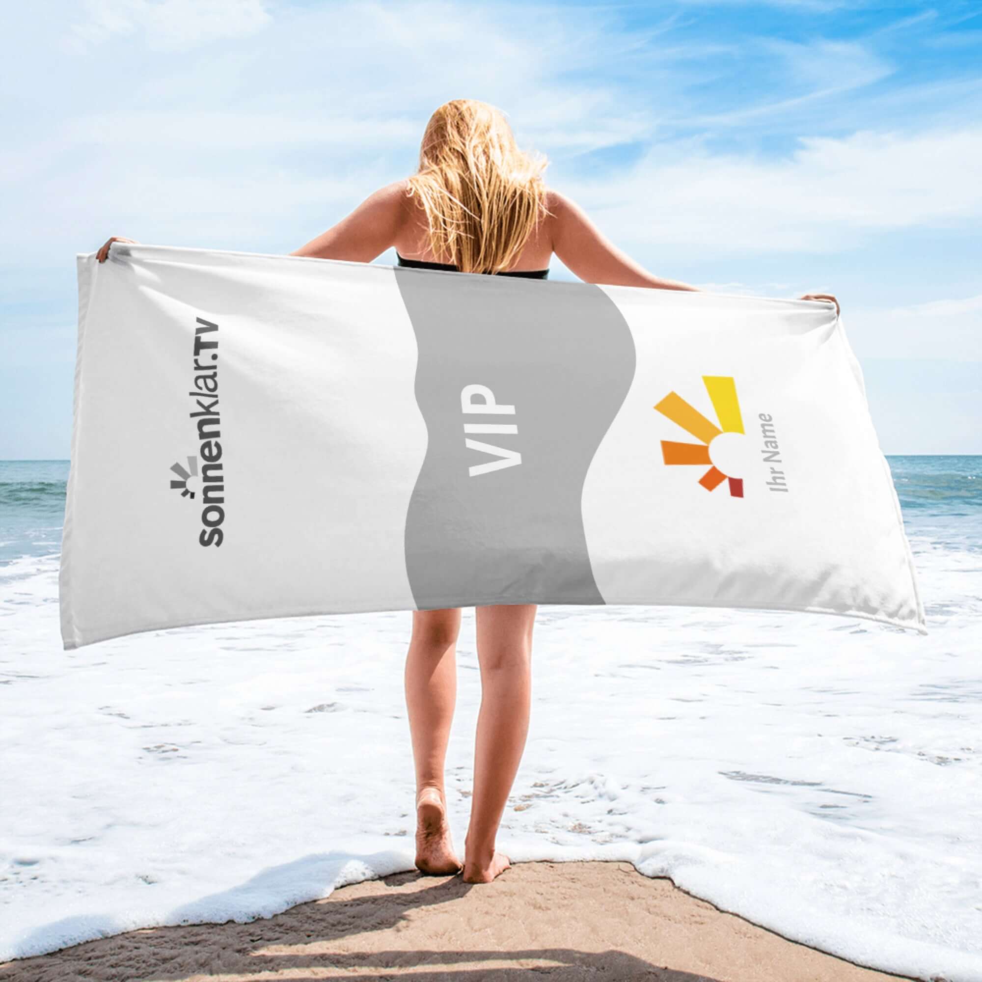 TIME OF VIBES Towel SONNENKLAR VIP - €45,00