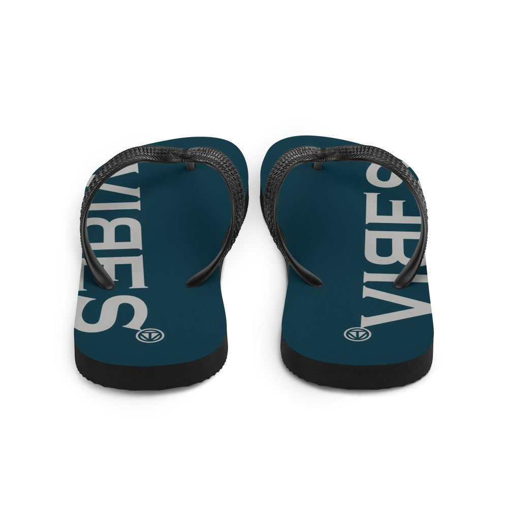 VIBES Flip Flops (Blue)