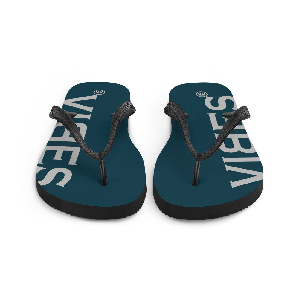 VIBES Flip Flops (Blue)