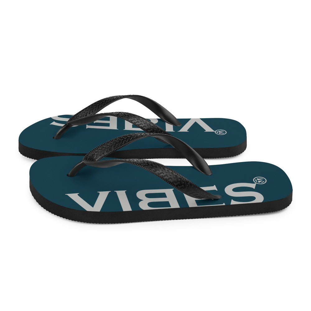 VIBES Flip Flops (Blue)