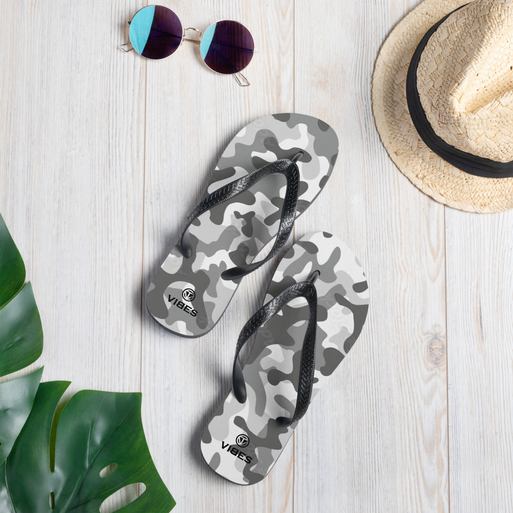 VIBES Flip-Flops | CAMOUFLAGE (Grau)