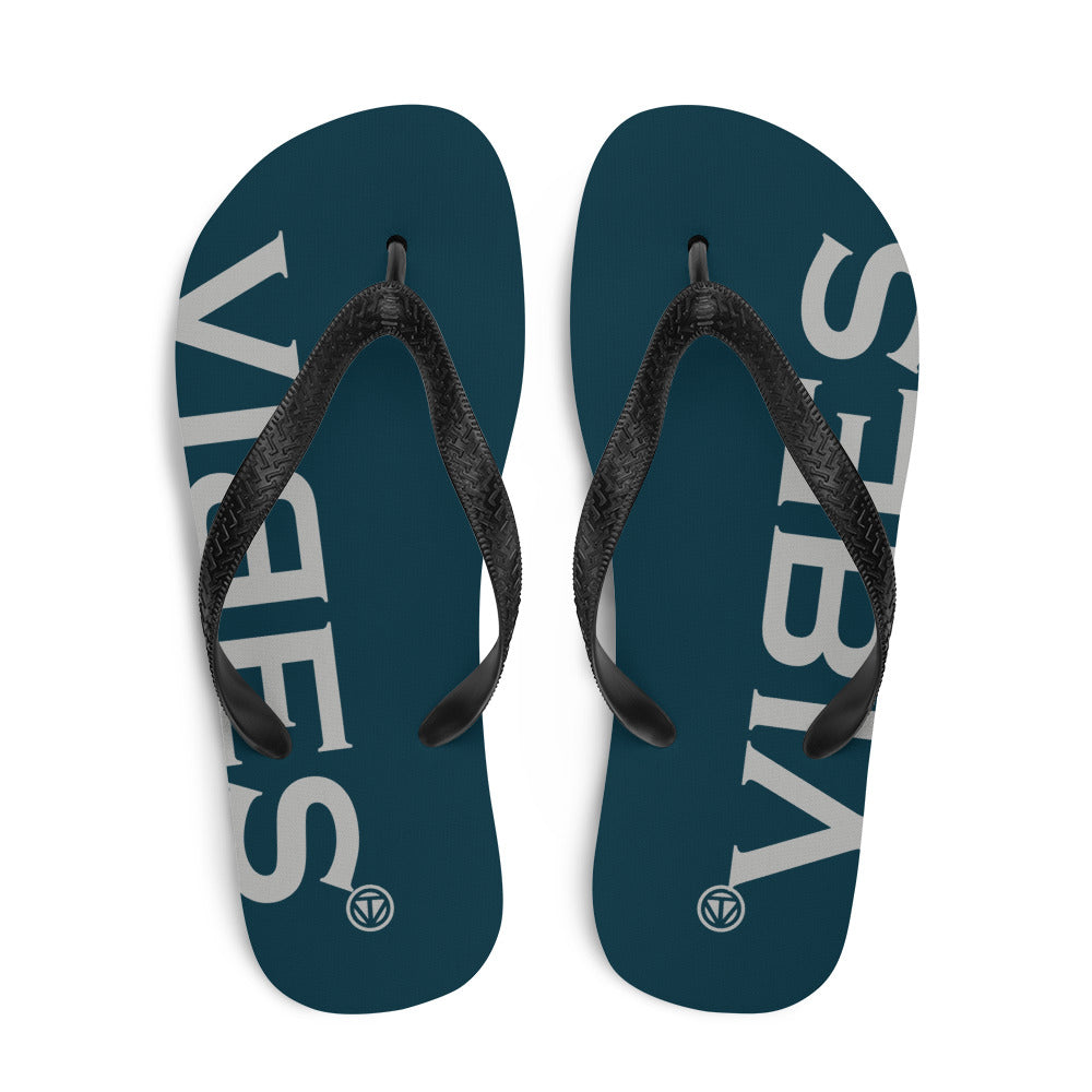 VIBES Flip Flops (Blue)