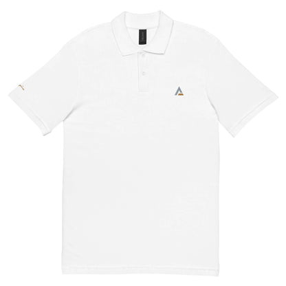 Poloshirt AAA (Weiß), Polo Shirt, Time Of Vibes