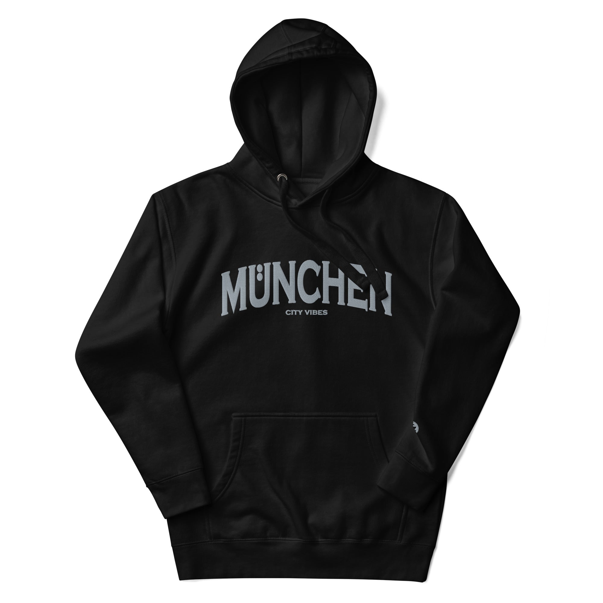 VIBES Hoodie | MUNICH (Black/Grey)