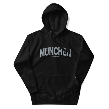 VIBES Hoodie | MUNICH (Black/Grey)