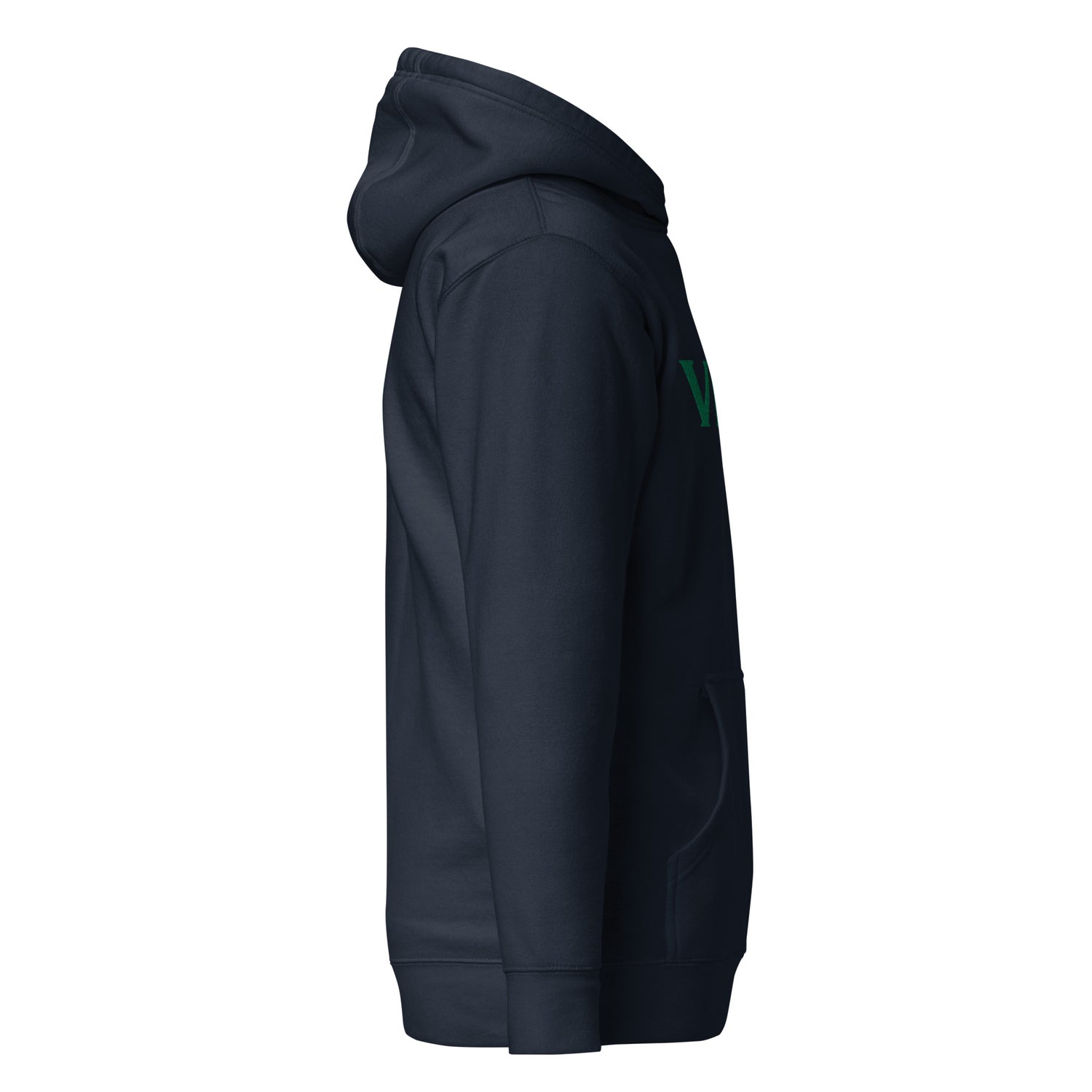 VIBES Kapuzenpullover (Navy/Grün)