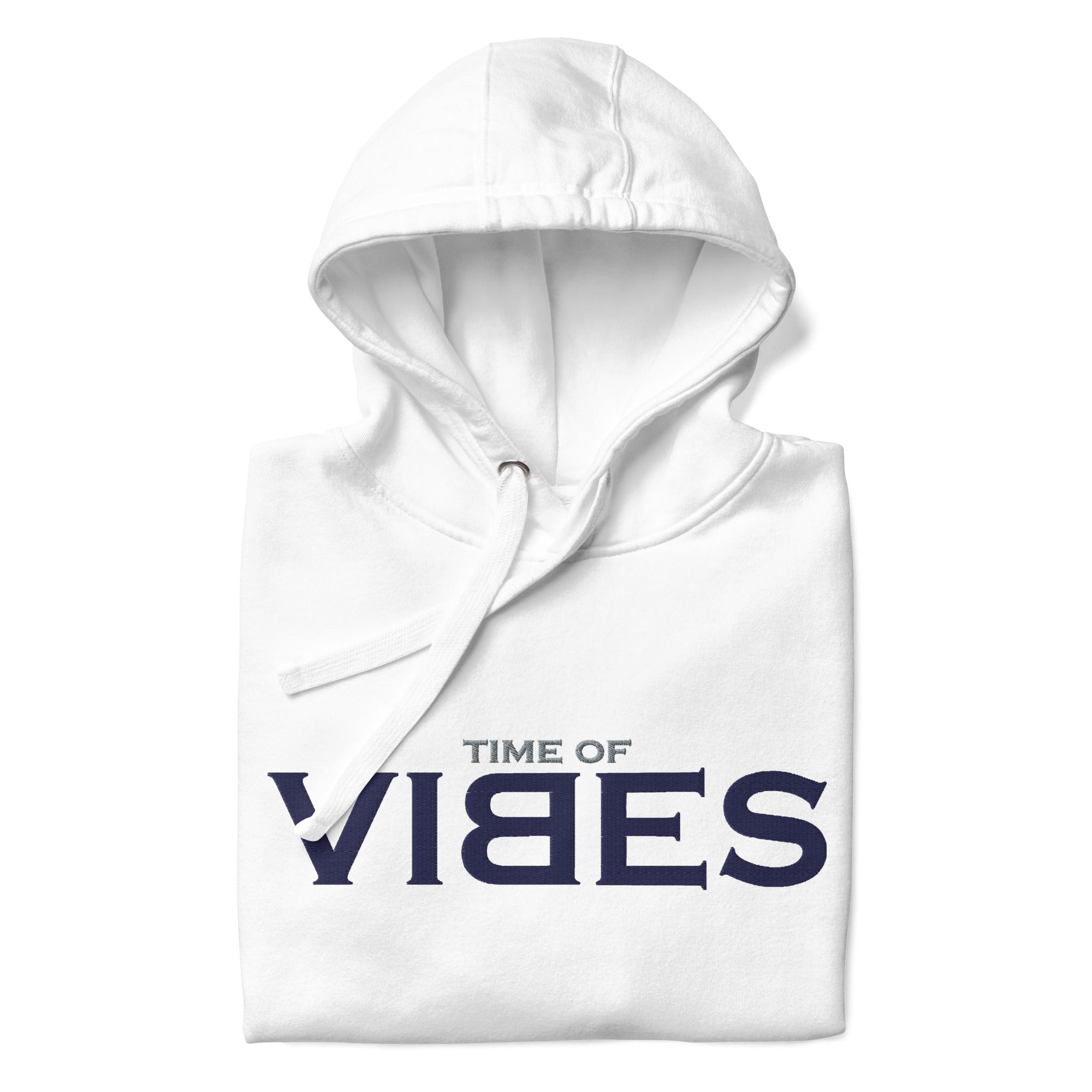 VIBES Kapuzenpullover (Weiß/Blau) nur €69.00 | Time Of Vibes