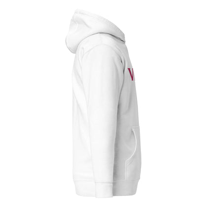 VIBES Kapuzenpullover (Weiß/Pink) nur €69.00 | Time Of Vibes