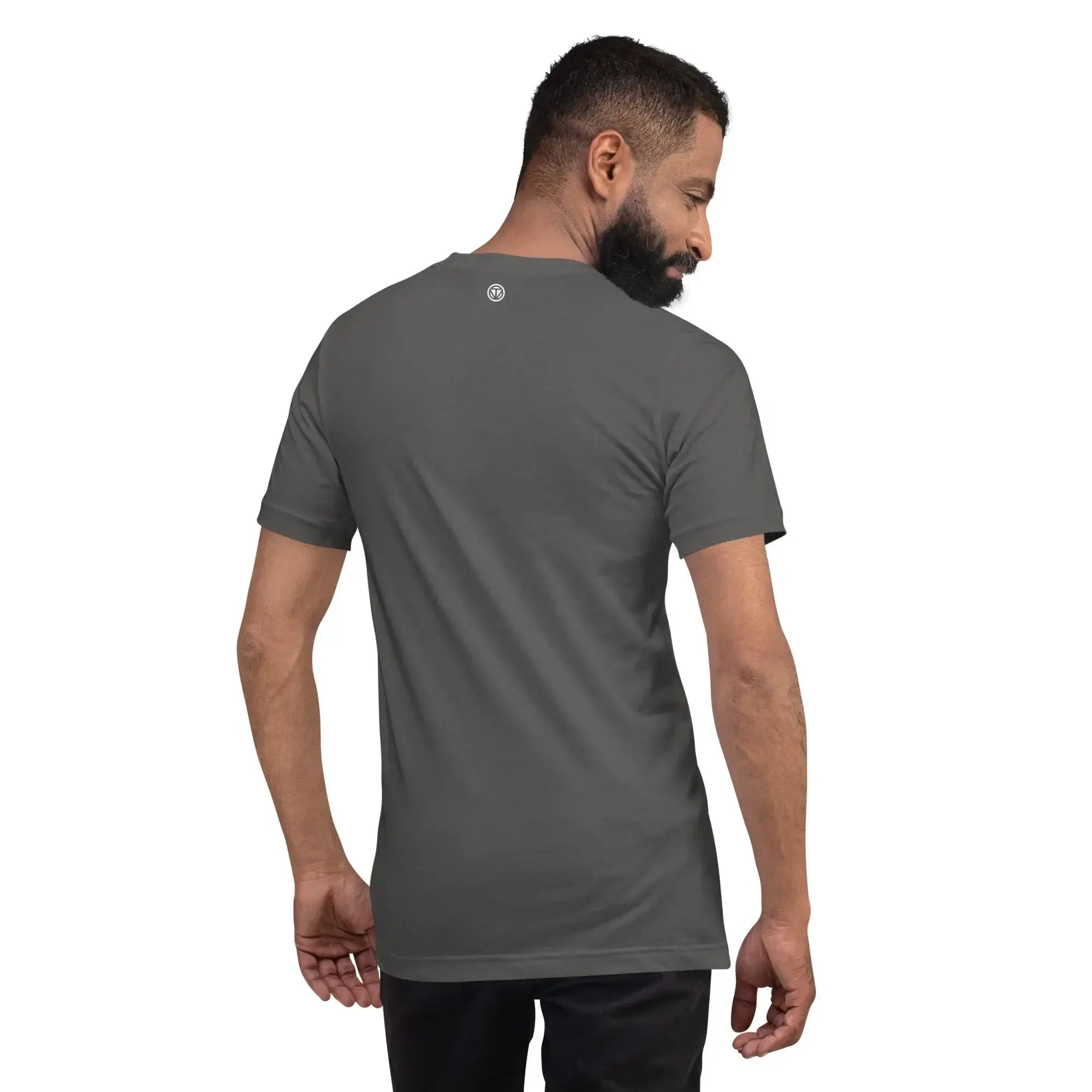 VIBES Baumwoll T-Shirt Herren (Grau/Weiß)