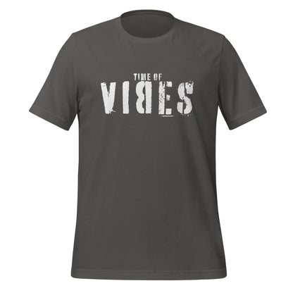 VIBES cotton t-shirt men (grey/white)