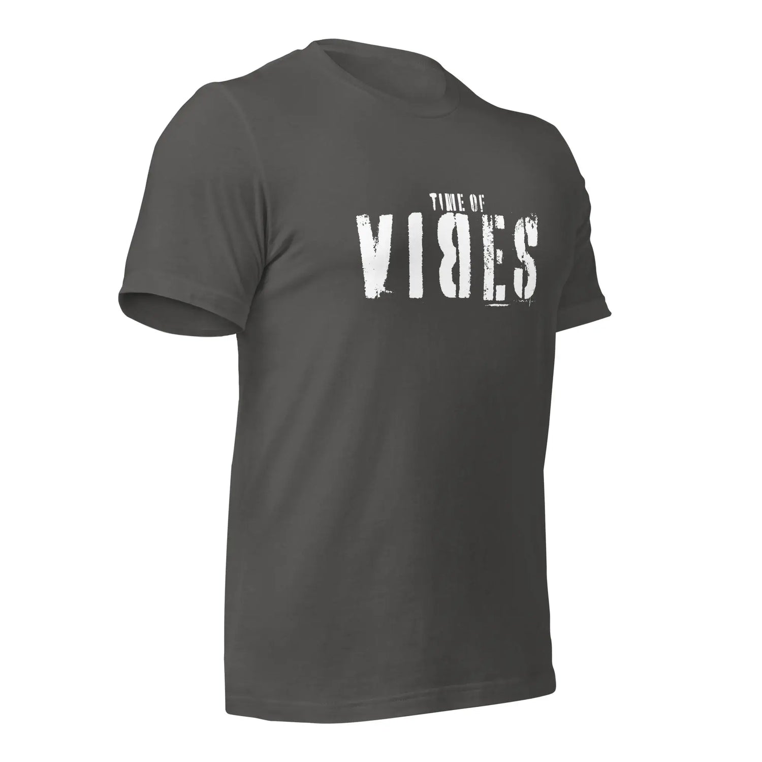 VIBES cotton t-shirt men (grey/white)