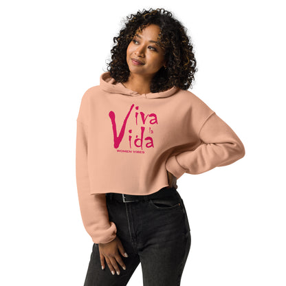 VIBES Kurzer Kapuzenpullover Damen | VIVA