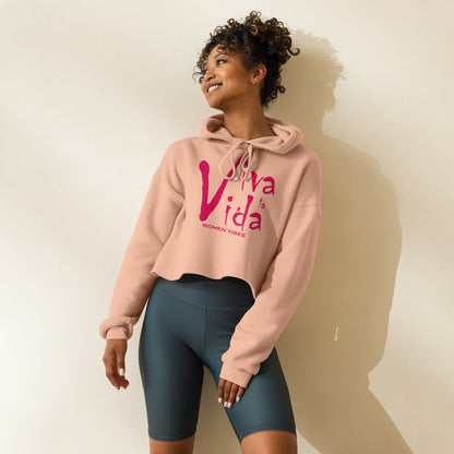 VIBES Kurzer Kapuzenpullover Damen | VIVA