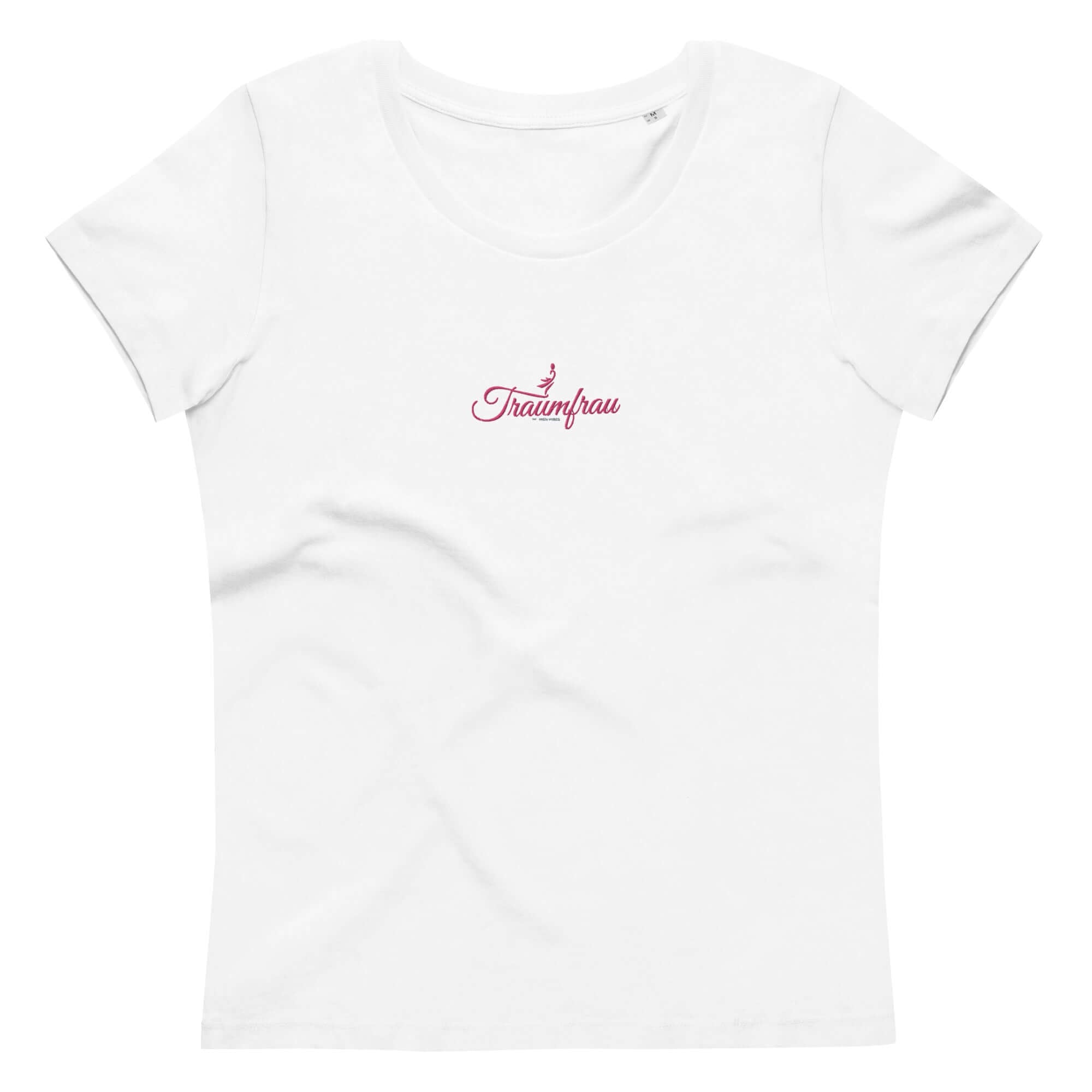 VIBES Organic Cotton T-Shirt Women | DREAM WOMAN (White)