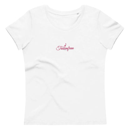 VIBES Bio-Baumwoll T-Shirt Damen | TRAUMFRAU (Weiß)