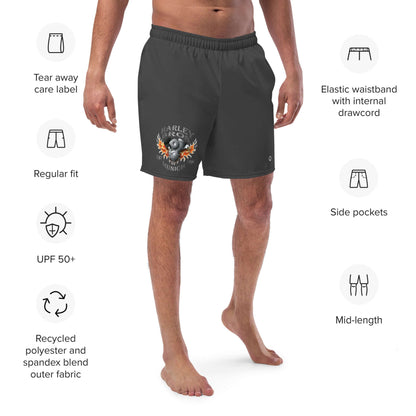 TIME OF VIBES TOV Herren Badehose HARLEY BROS 23 (Grau) - €59,00