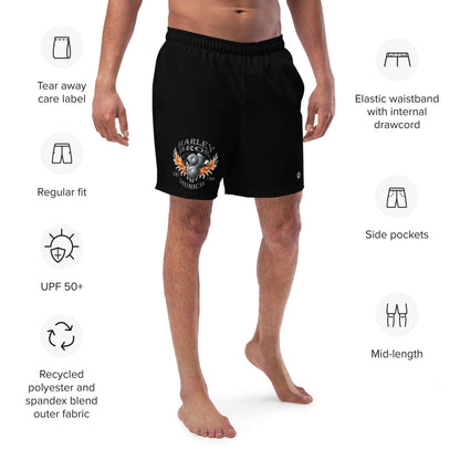 TIME OF VIBES TOV Herren Badehose HARLEY BROS 23 (Schwarz) - €59,00