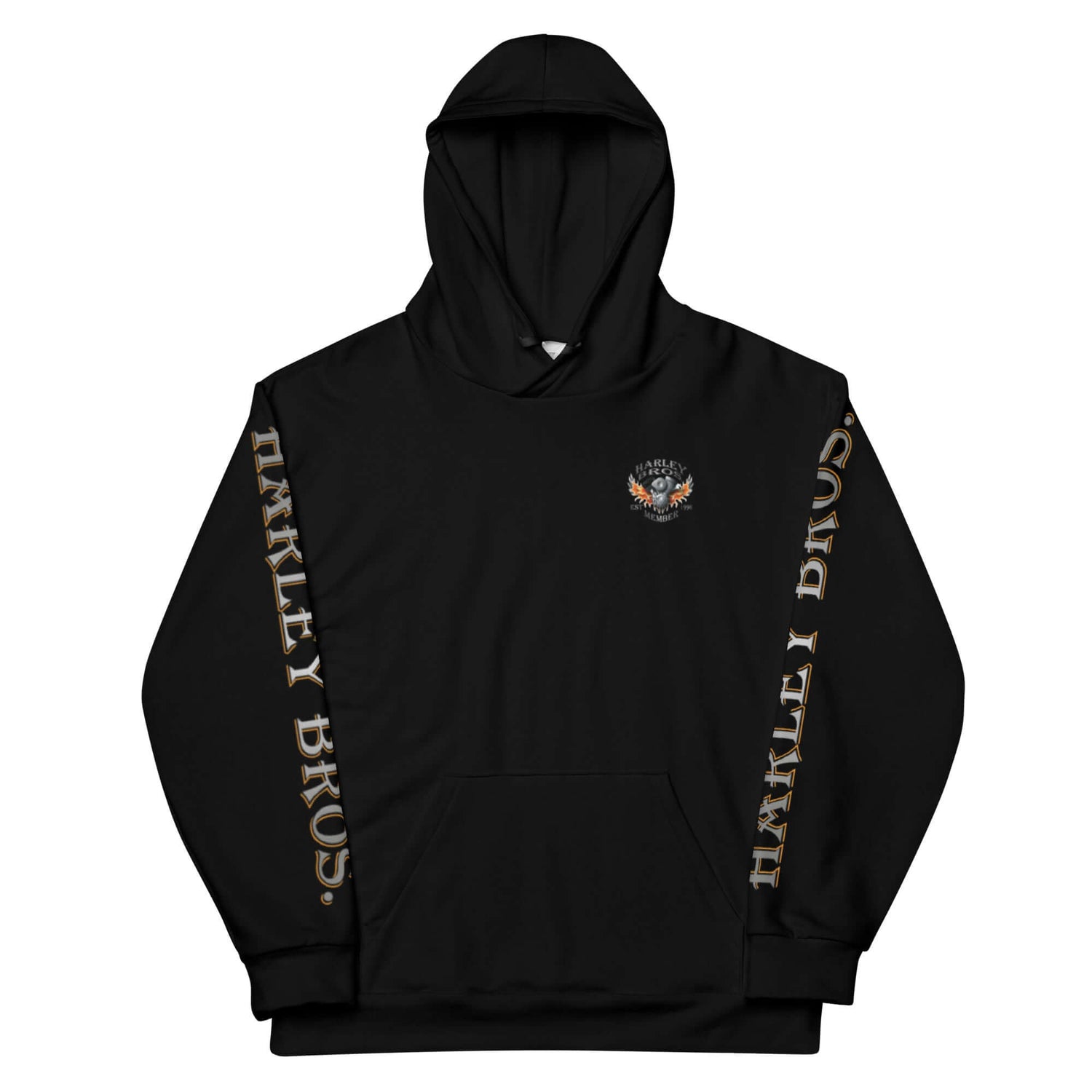 TIME OF VIBES TOV Premium Kapuzenpullover HARLEY BROS 23 Member (Schwarz) - €89,00