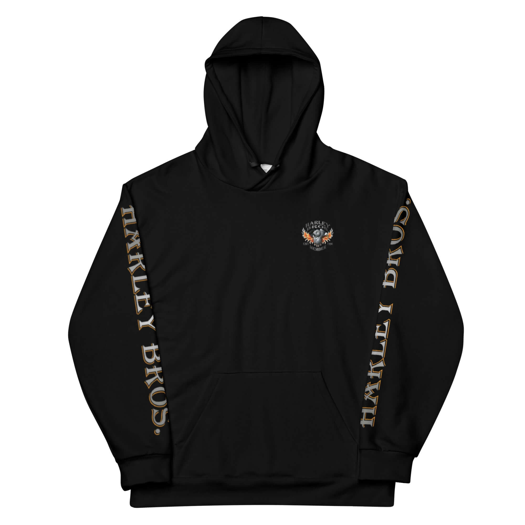 TIME OF VIBES TOV Premium Kapuzenpullover HARLEY BROS 23 Member (Schwarz) - €89,00