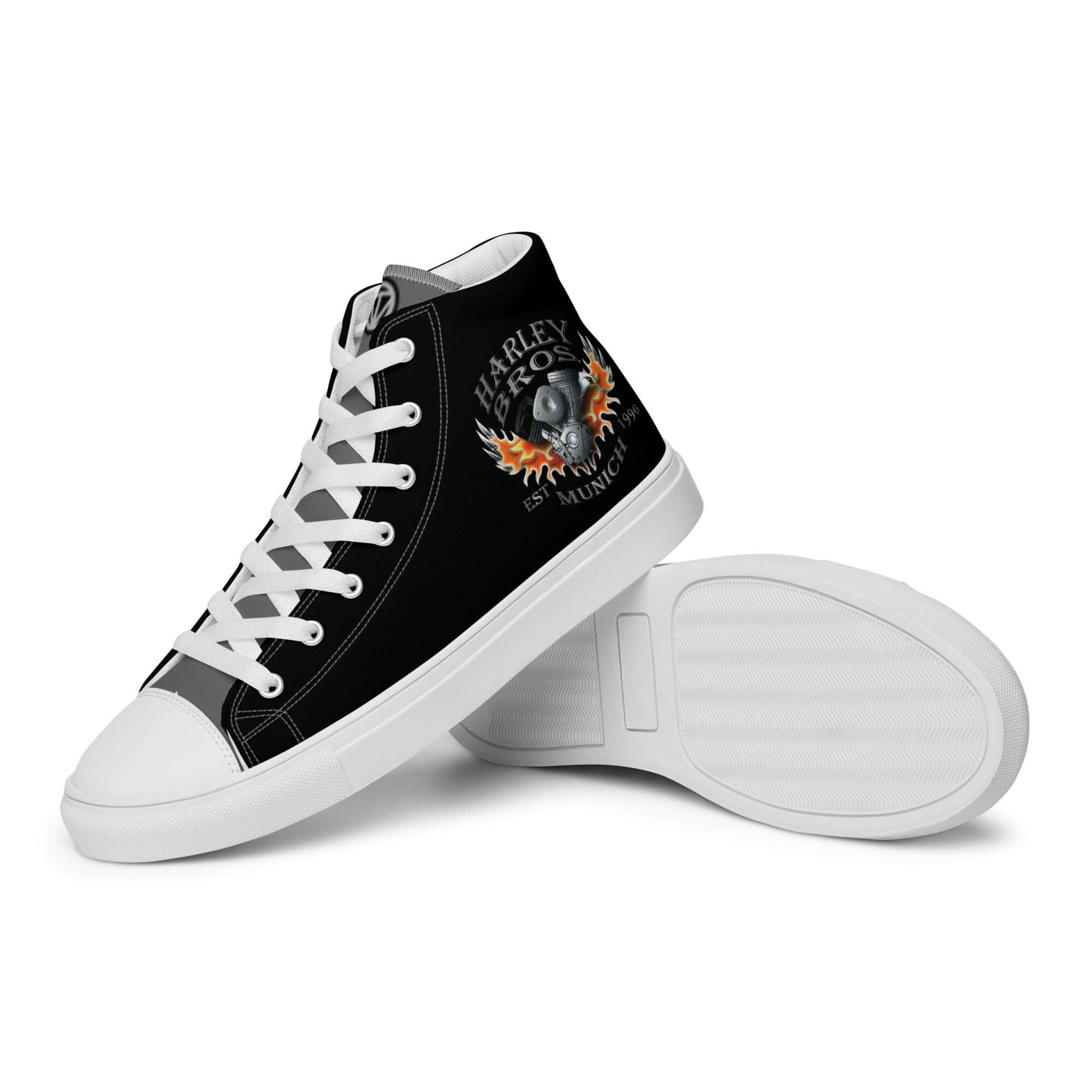 TIME OF VIBES TOV Herren High Sneaker HARLEY BROS 23 (Schwarz/Grau) - €109,00