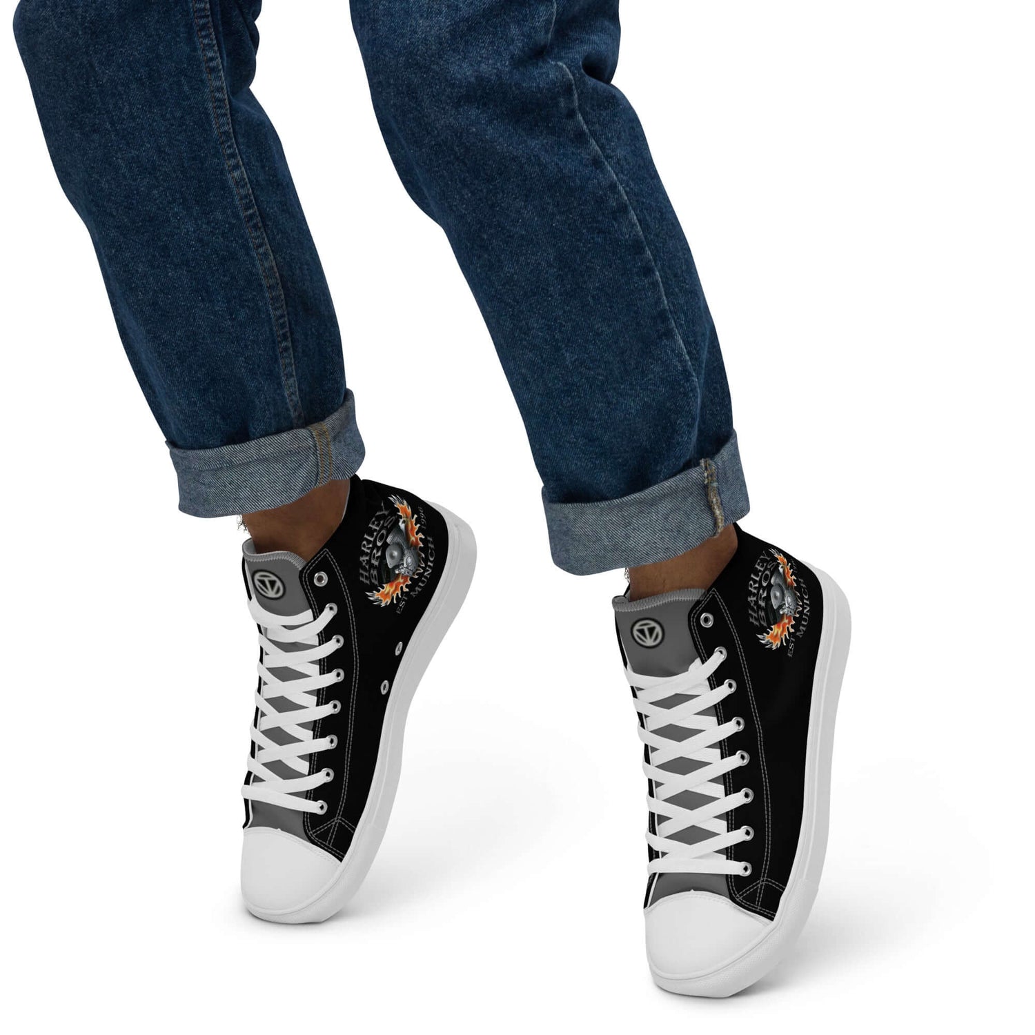 TIME OF VIBES TOV Herren High Sneaker HARLEY BROS 23 (Schwarz/Grau) - €109,00