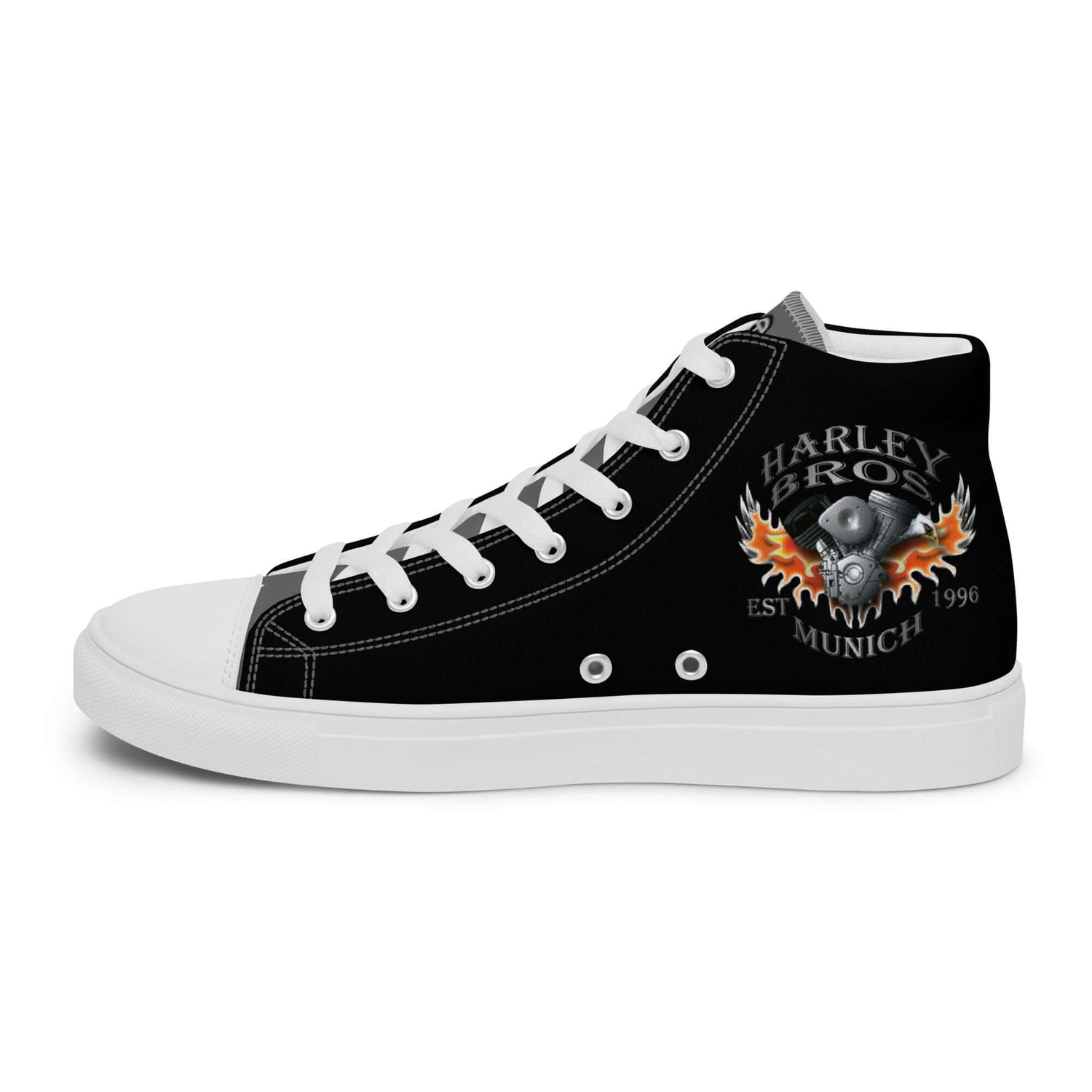 TIME OF VIBES TOV Herren High Sneaker HARLEY BROS 23 (Schwarz/Grau) - €109,00