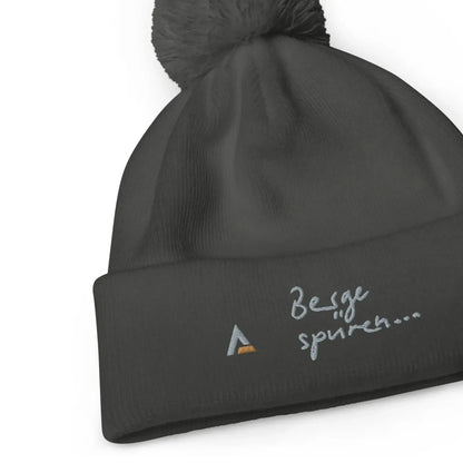 AAA Bommel-Beanie (Schwarz)