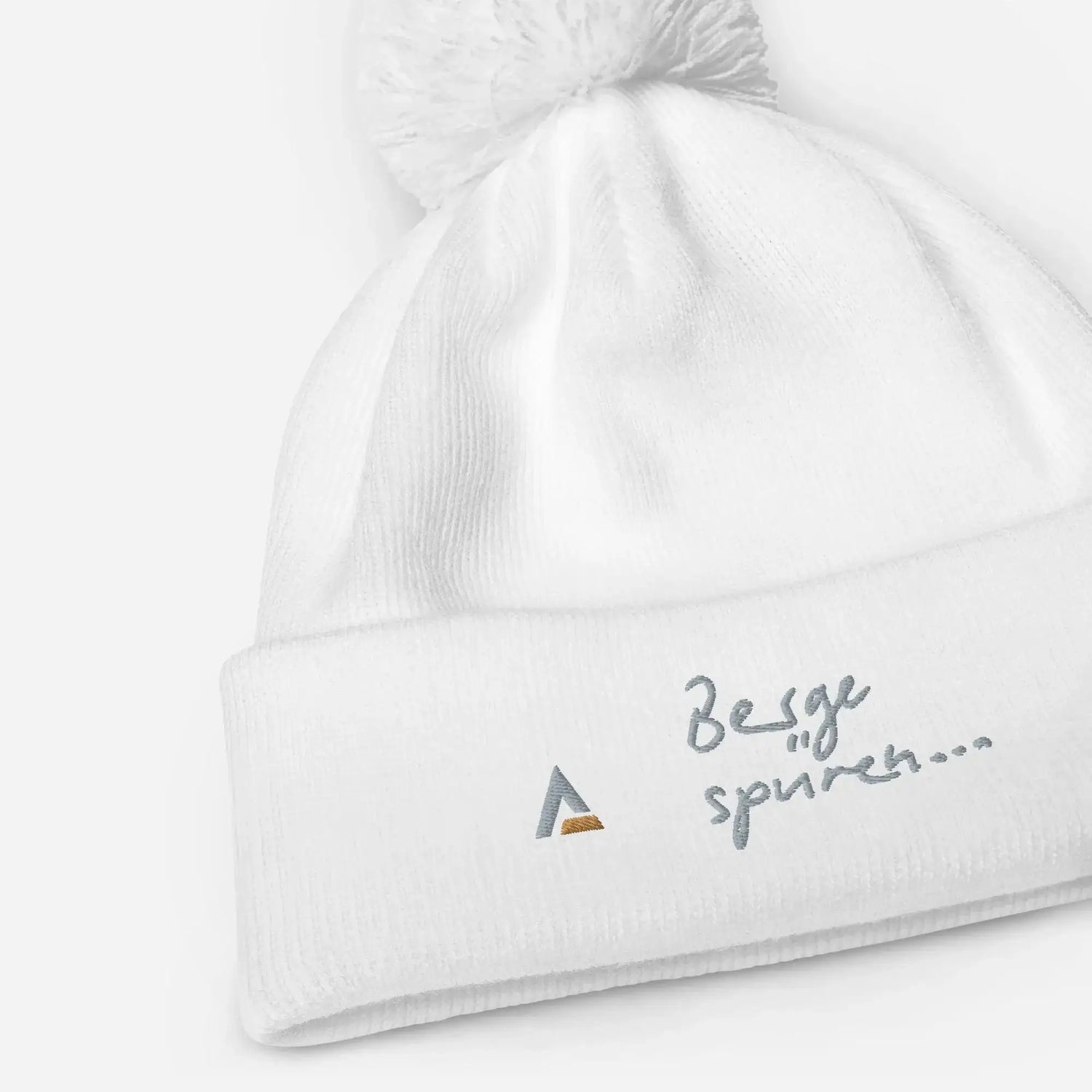 Bommel-Beanie AAA (Weiß)