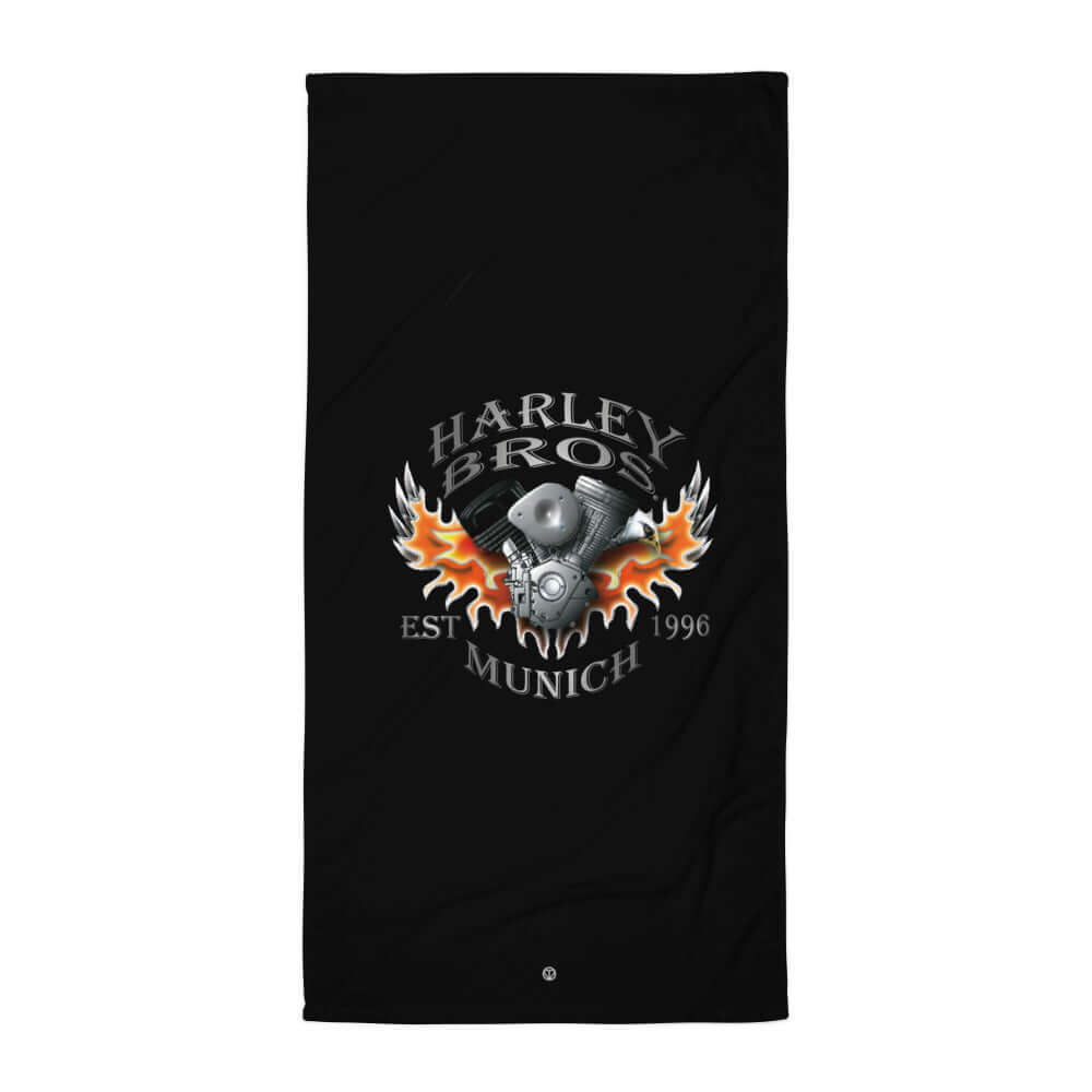 TIME OF VIBES TOV Handtuch HARLEY BROS 23 (Schwarz) - €39,00