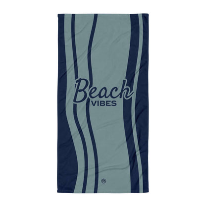 TIME OF VIBES TOV Handtuch BEACH (Blau/Türkis) - €39,00