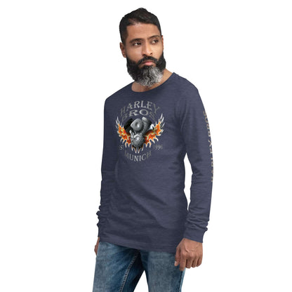 TIME OF VIBES Cotton Long Sleeve Tee HARLEY BROS 23 (var. colors) - €45,00